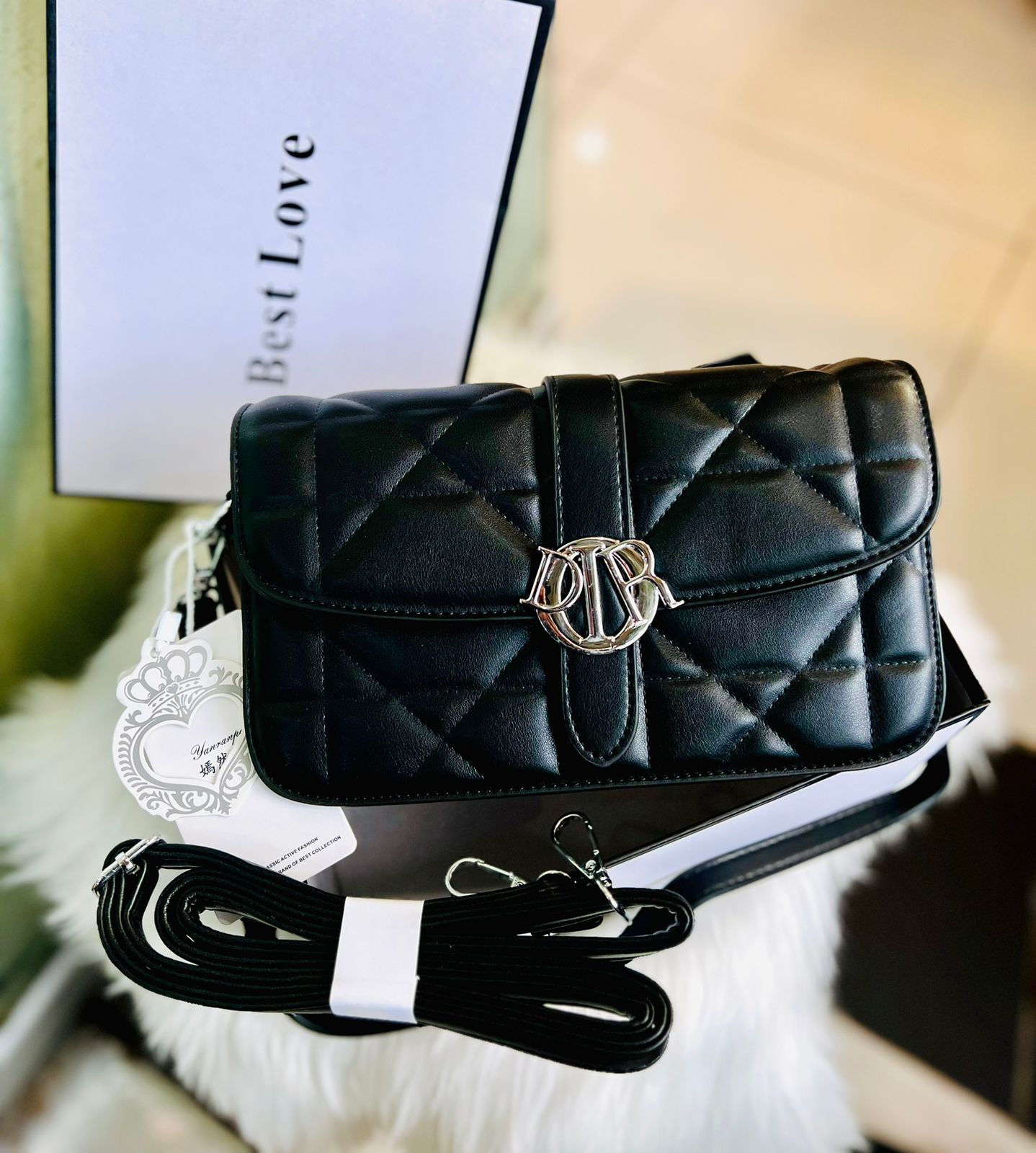 Dior branded quality  New latest 2026 imported handbag with long strap short strap — view 2