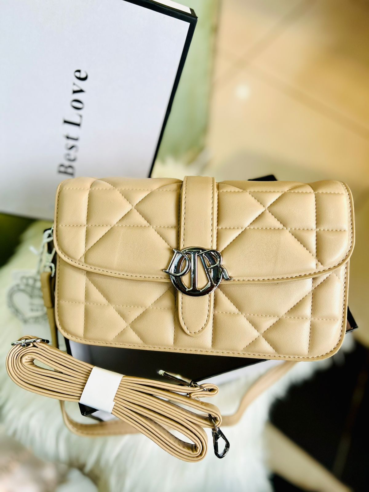 Dior branded quality  New latest 2026 imported handbag with long strap short strap — view 5