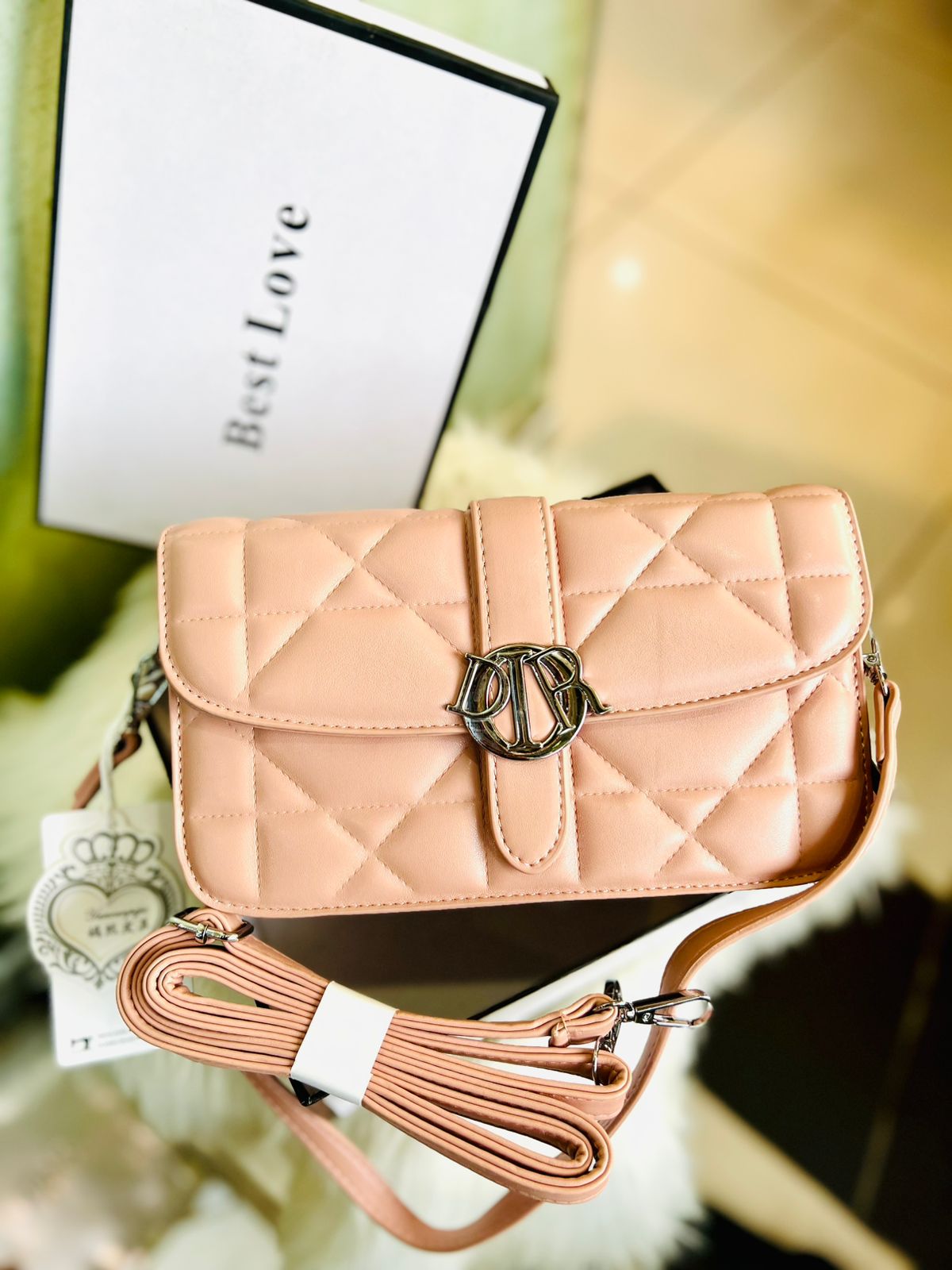Dior branded quality  New latest 2026 imported handbag with long strap short strap — view 6
