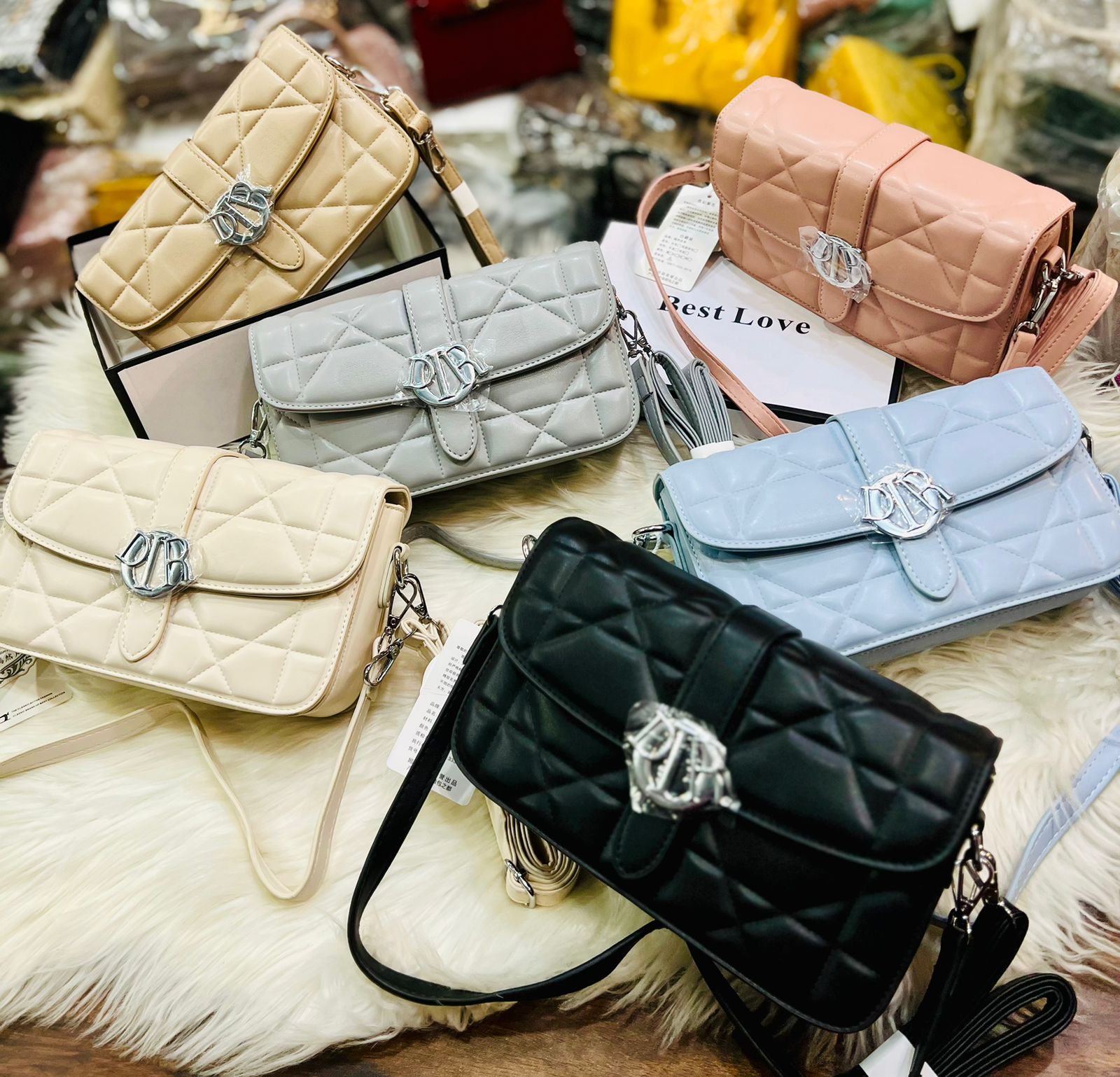 Dior branded quality  New latest 2026 imported handbag with long strap short strap — view 7