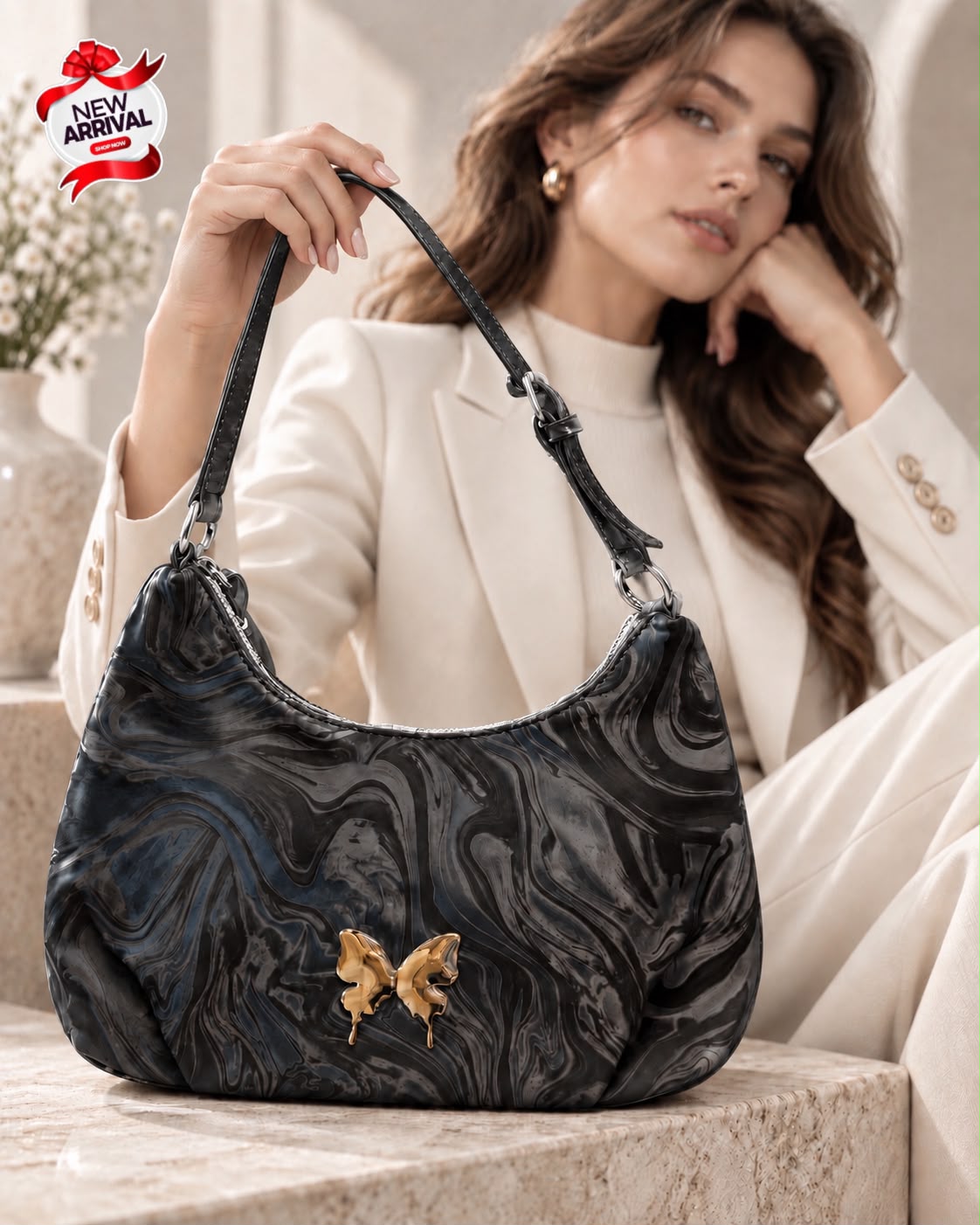 Premium Quality Moon Bag For Girls — view 5