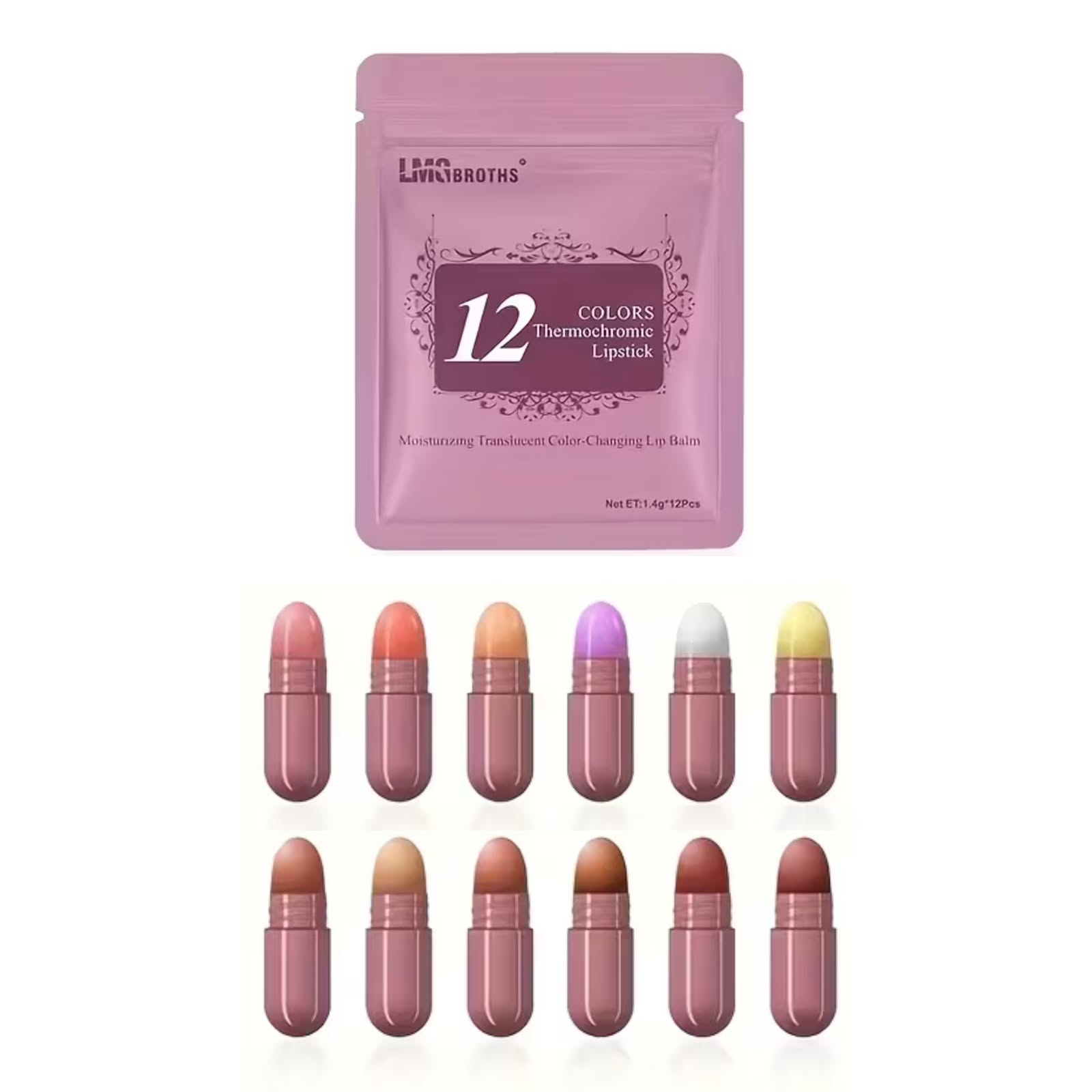 12pcs Capsule lipsticks  — view 1
