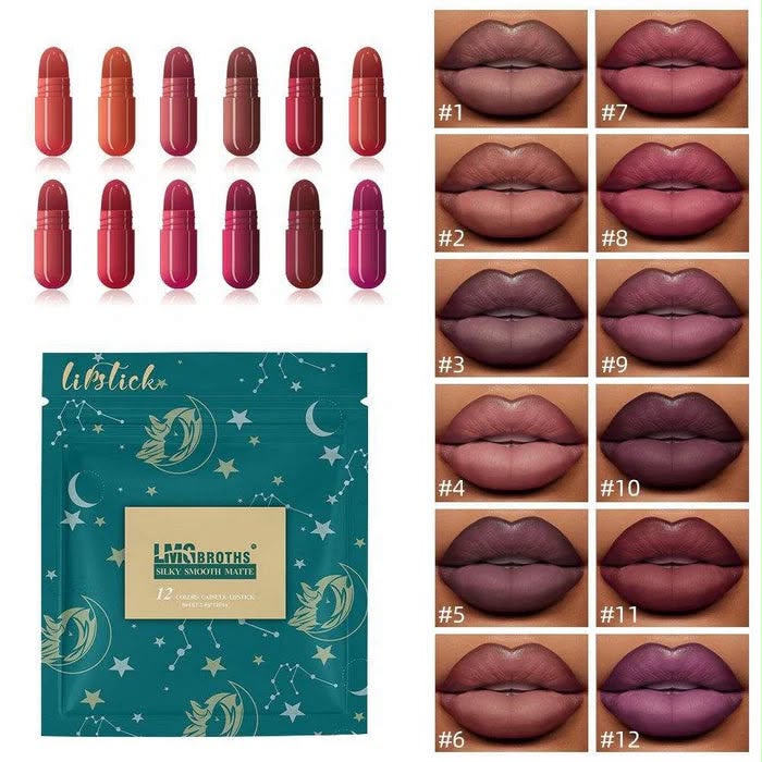 12pcs Capsule lipsticks  — view 2