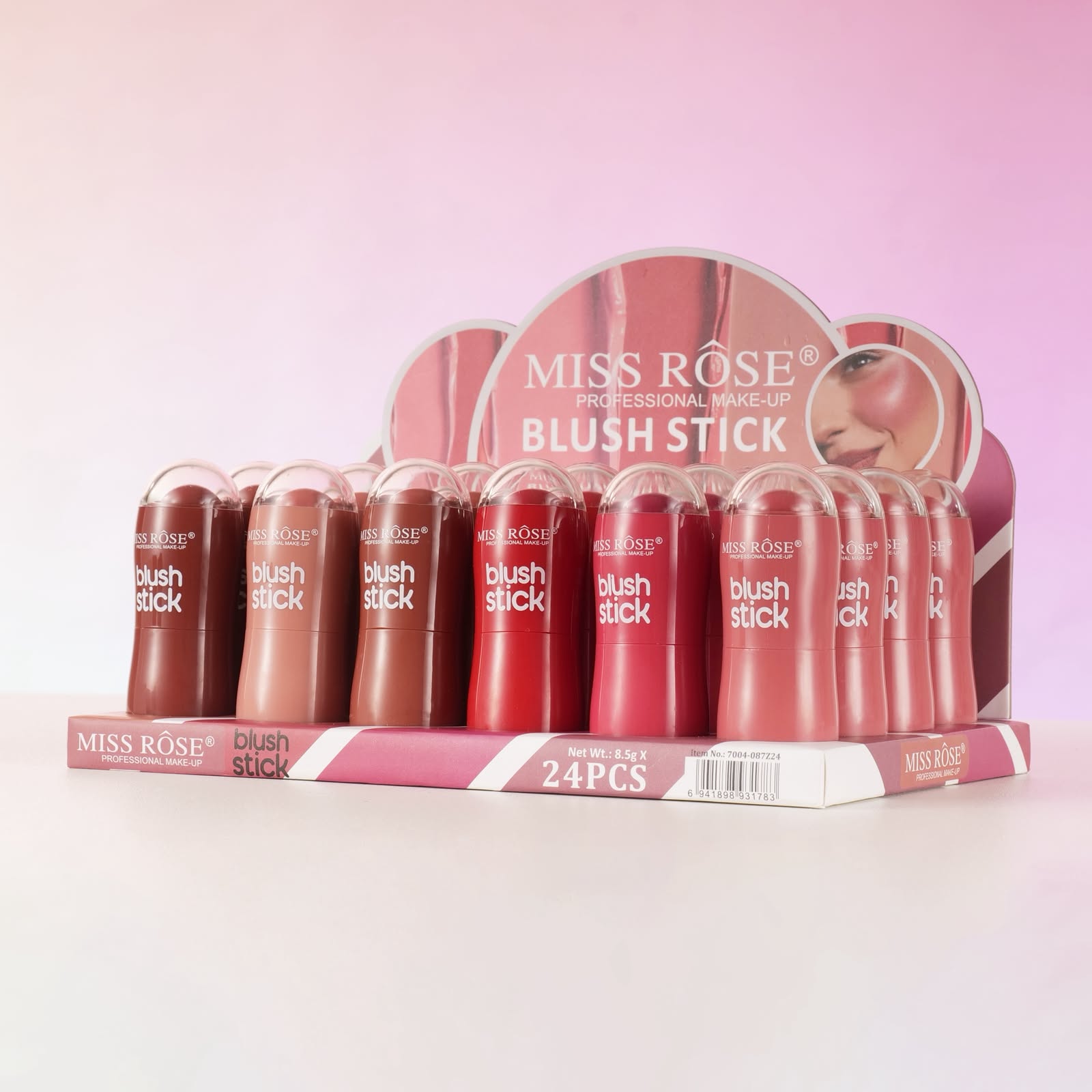 Miss Rose Blush Stick  6pcs — view 1