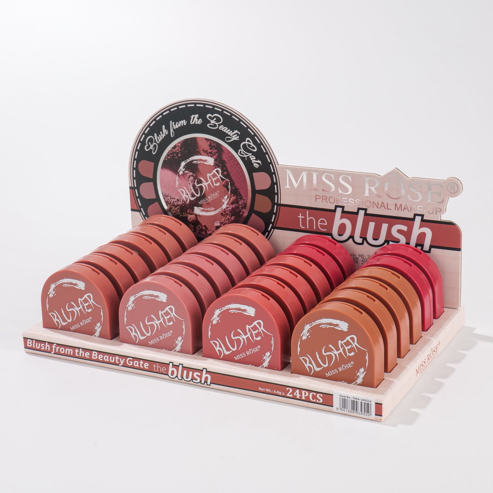 Miss Rose Single Blushes  6pcs — view 1