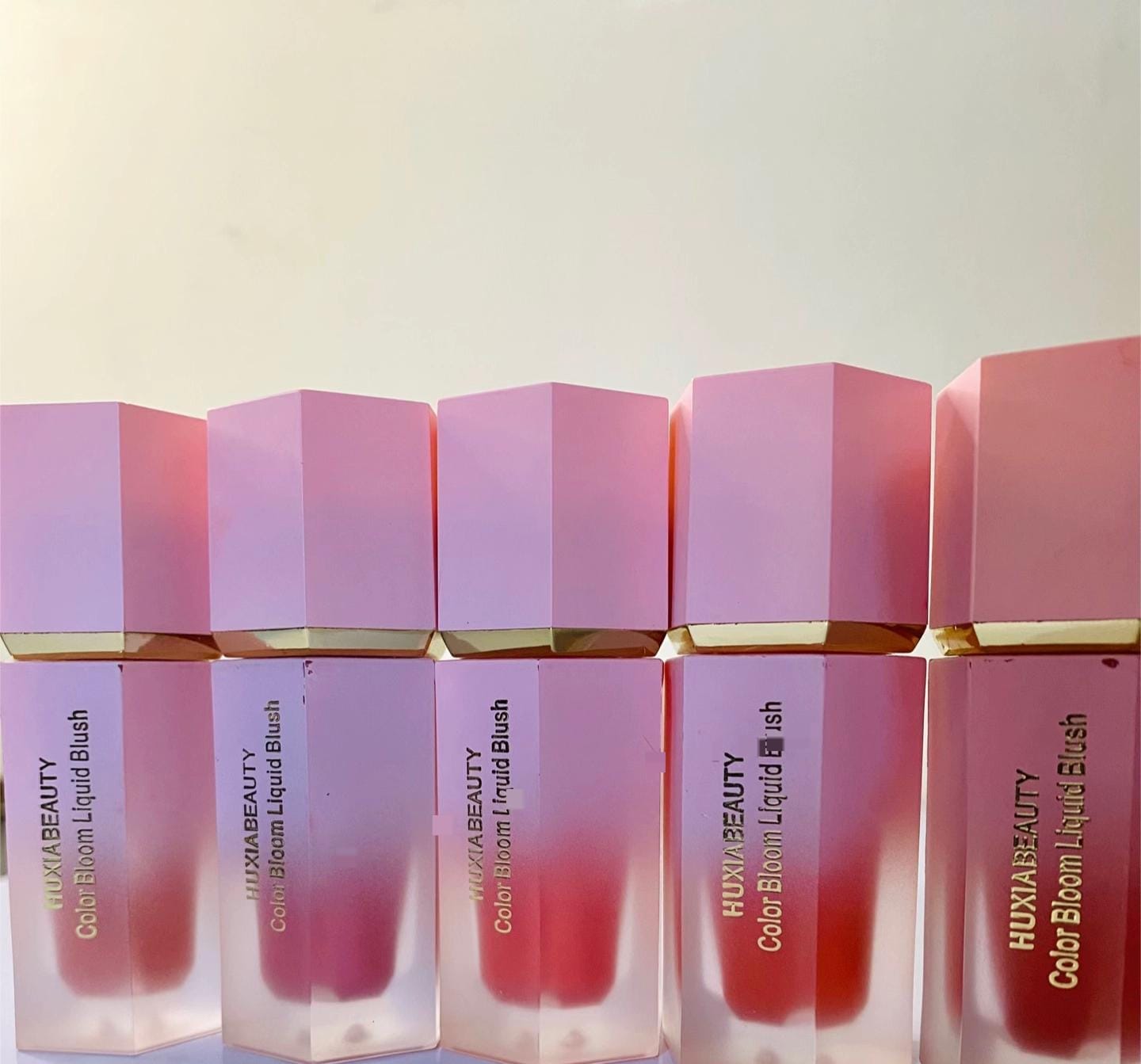 HUXIA BEAUTY   Color Bloom Liquid Blush 🌟   6 Different shades  Available 😎    ( pack of 6 ) — view 2