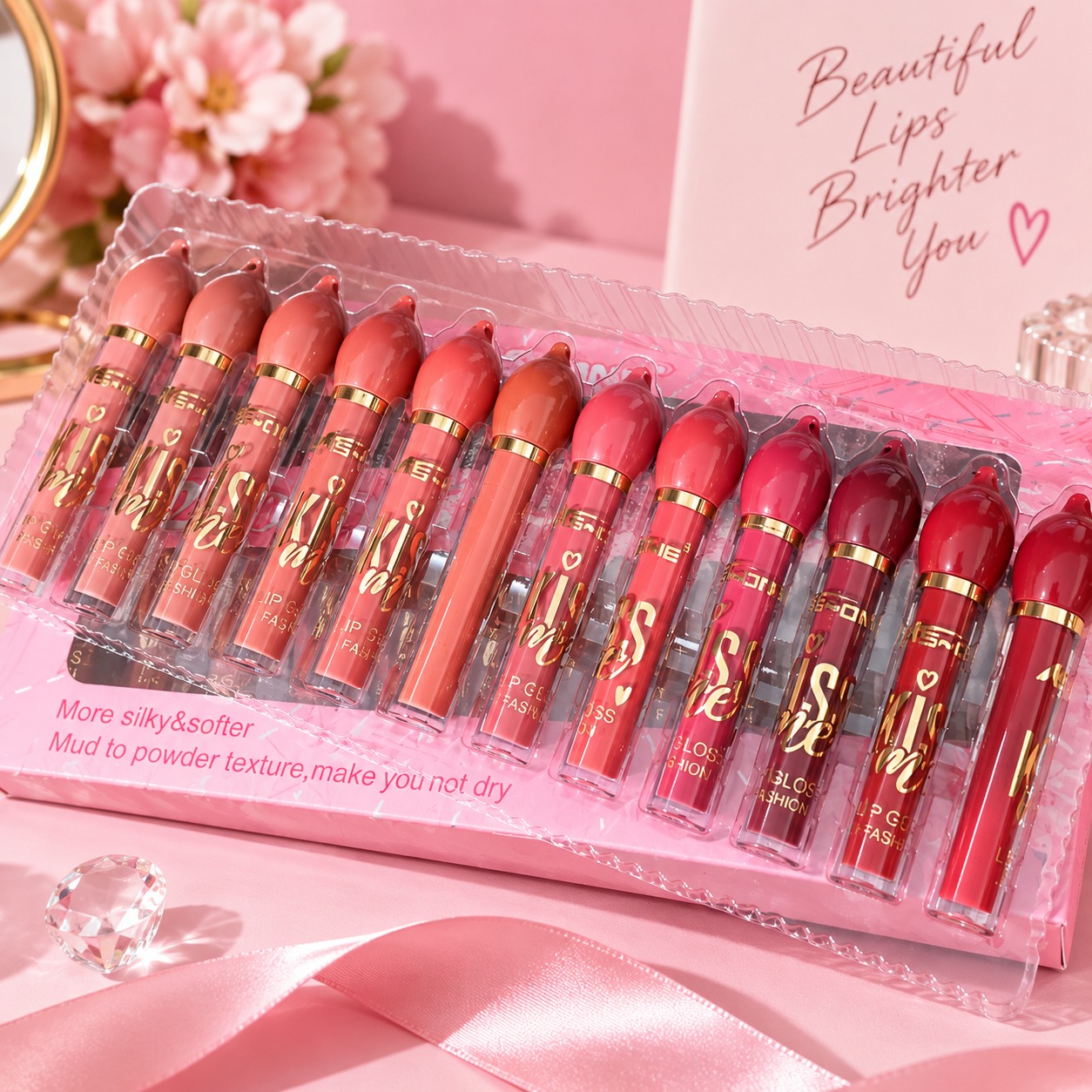 Ks~one  12 pcs New lipgloss  — view 5