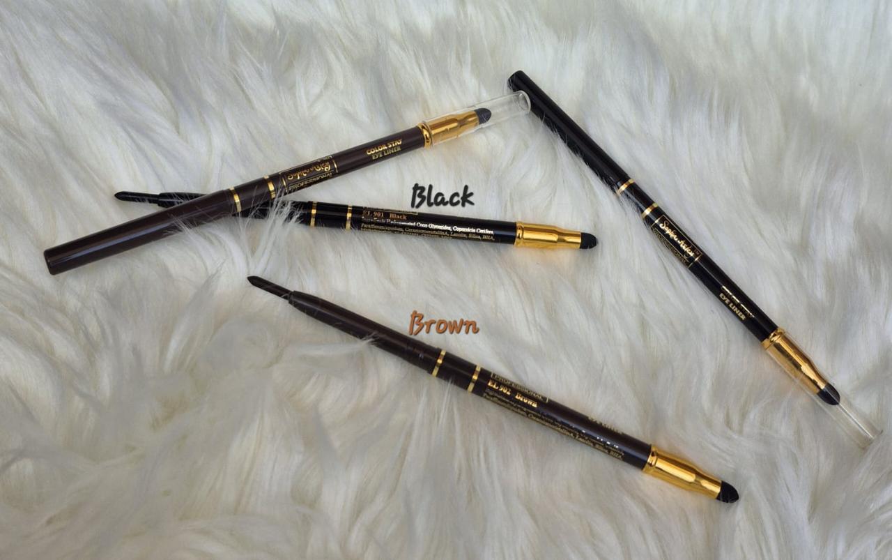 Sophia Asley  2-in-1   color stay Eyeliner   2 colours Available  Black & Brown   Rs:500/=  Each — view 1