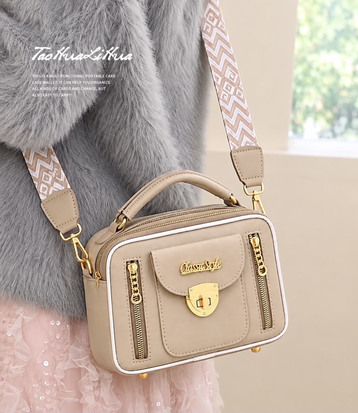 🎀  High Quality 2 pockets Cross Body Bag 🎀 — view 9