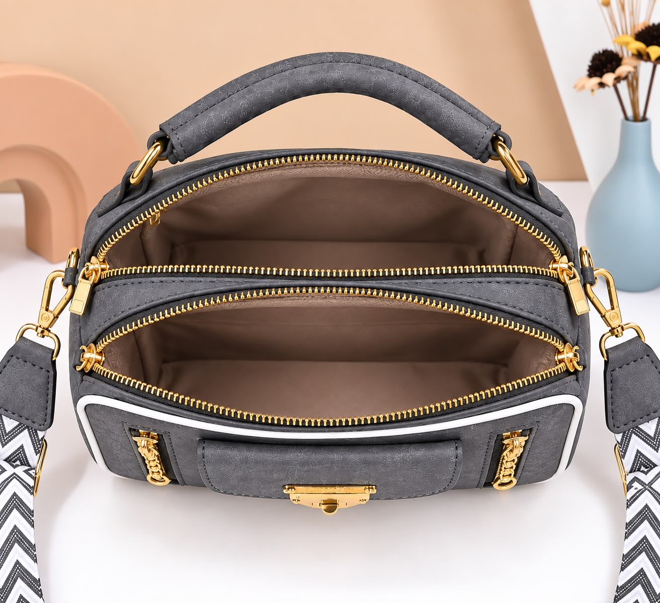 🎀  High Quality 2 pockets Cross Body Bag 🎀 — view 14