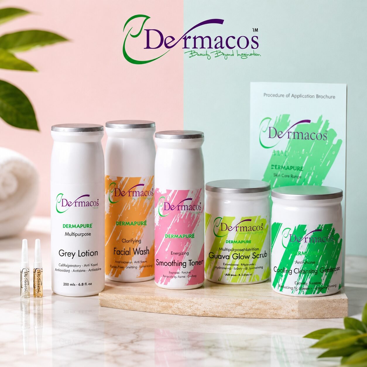 Dermacos Botanical Herbal Facial Kit (Pack of 7) — view 1