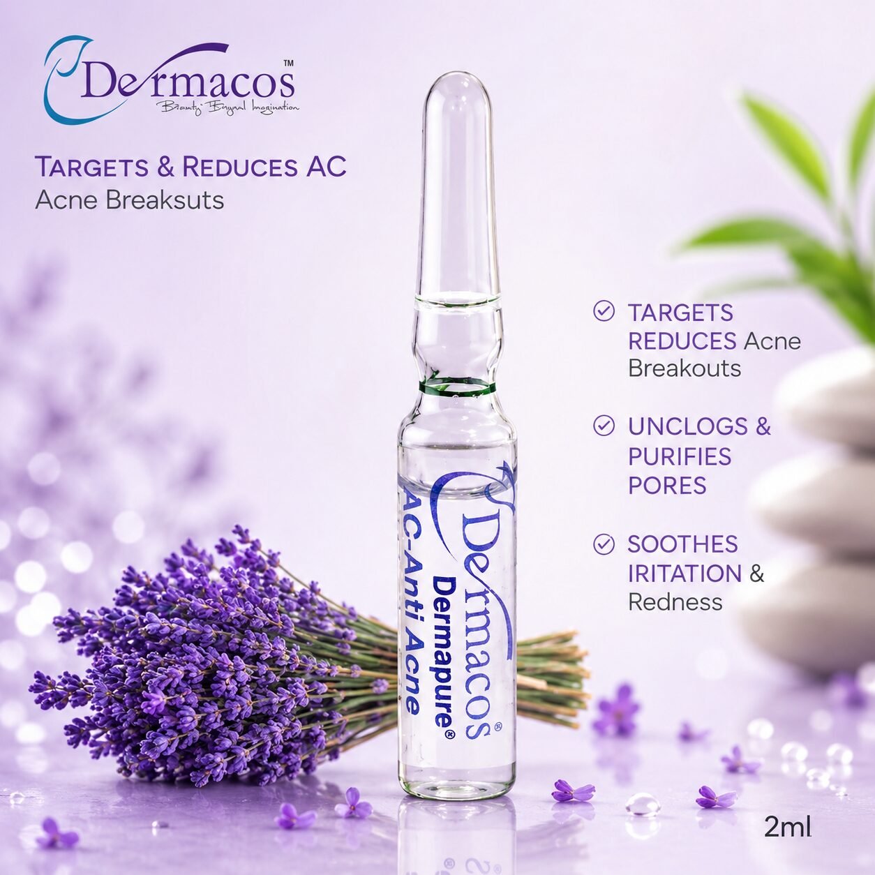 Dermacos Dermapure Anti Acne Ampoule (2ml) — view 1