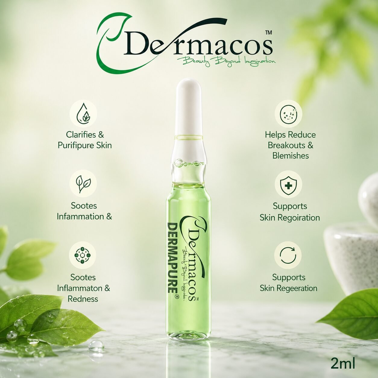 Dermacos Dermapure Botanical Sage Special Ampoule (2ml) — view 1