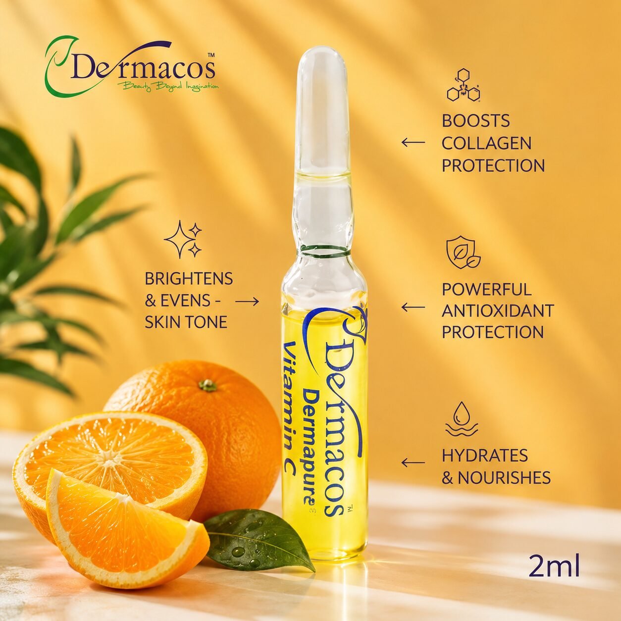 Dermacos Dermapure Botanical Vitamin C Ampoule (2ml) — view 1