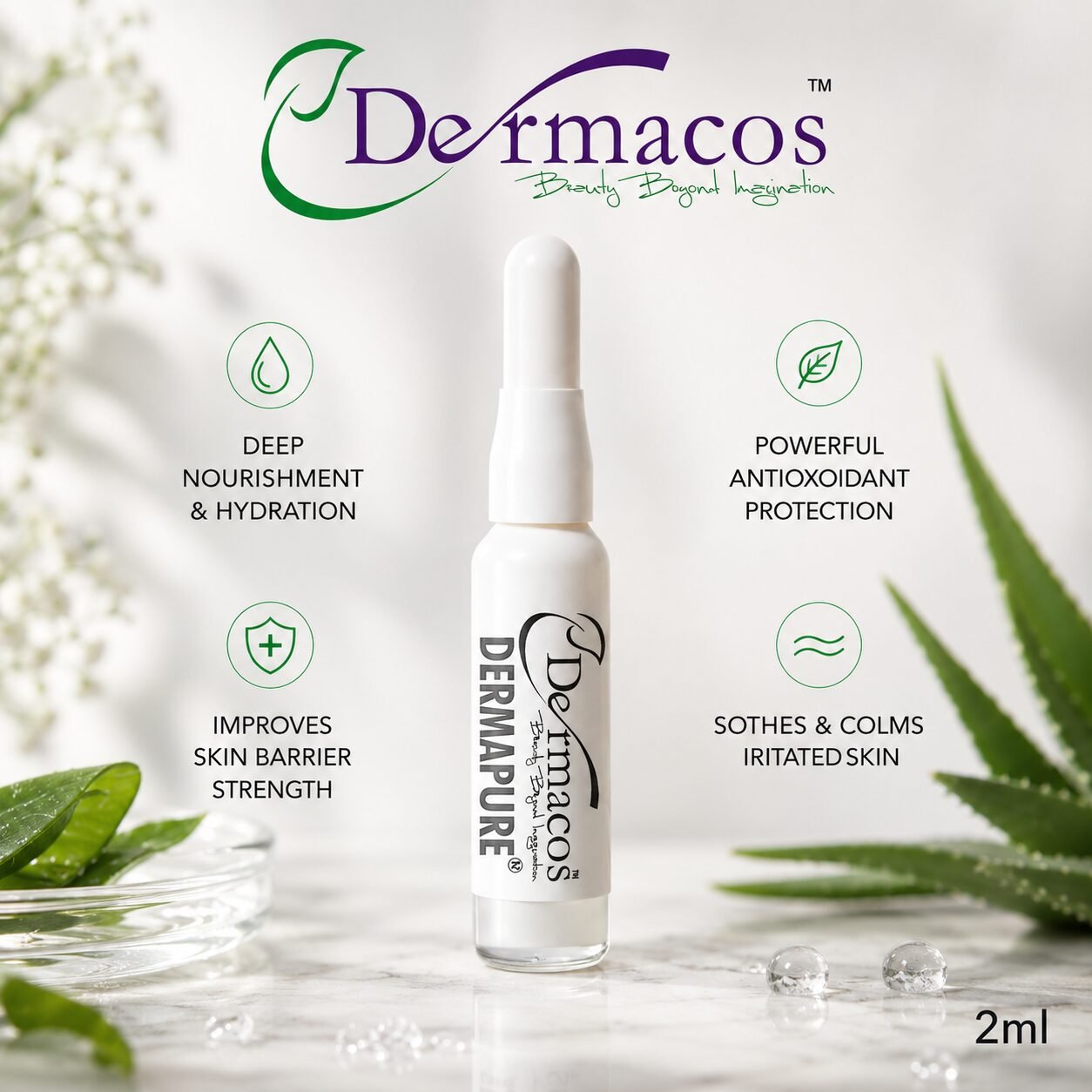 Dermacos Dermapure Botanical Vitamin E Ampoule (2ml) — view 1