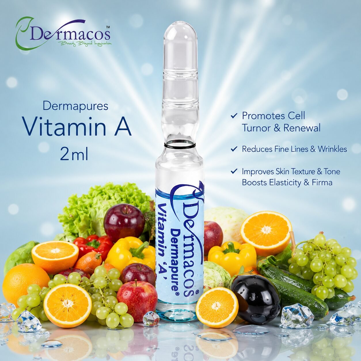Dermacos Dermapure Vitamin A Ampoule (2ml) — view 1