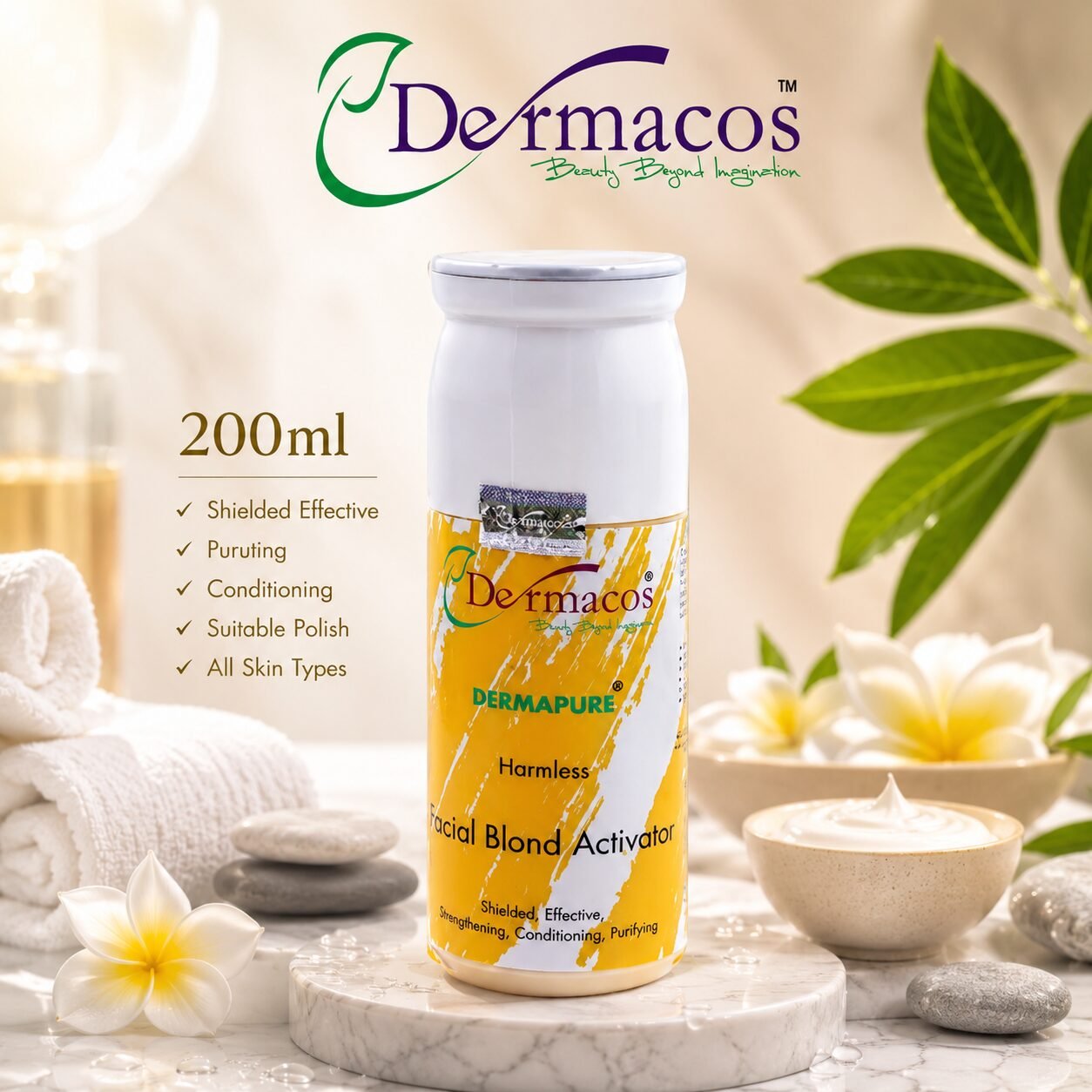Dermacos Facial Blond Activator (200ml) — view 1