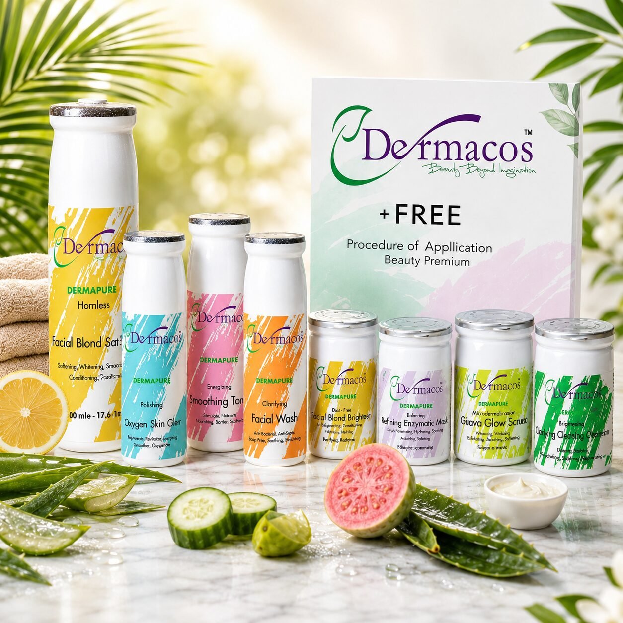 Dermacos Herbal Skin Polishing Kit (Pack of 8) — view 1