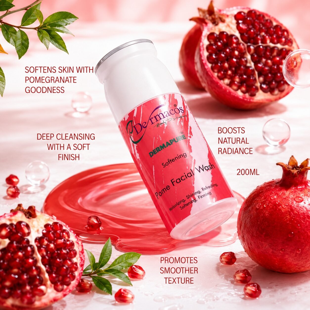 Dermacos Softening Pome Facial Wash (200ml) — view 1