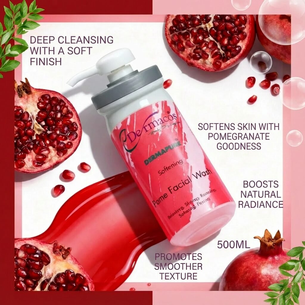 Dermacos Softening Pome Facial Wash (500ml) — view 1