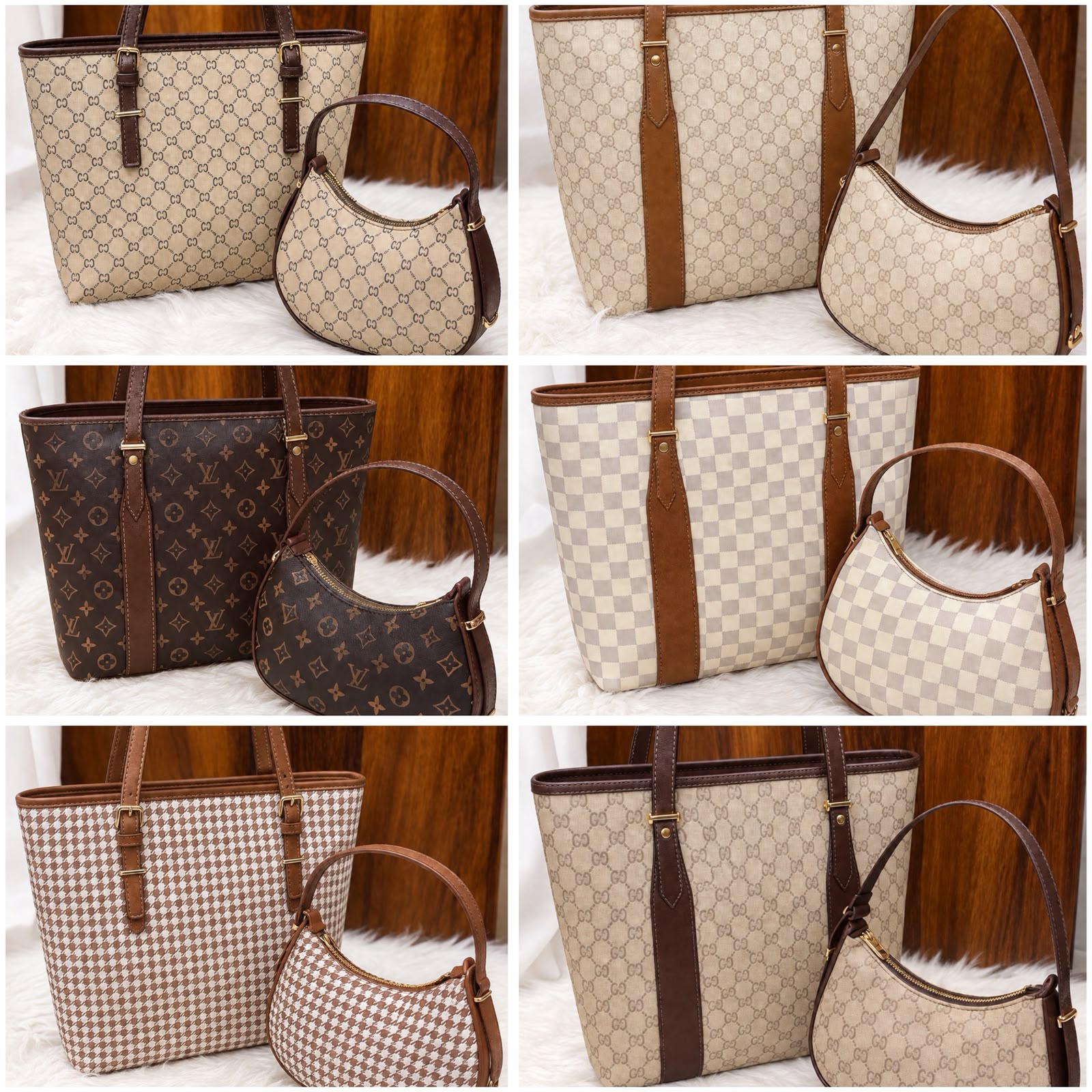 AAA Quality Handbag & Crossbody Bag Combo — view 1