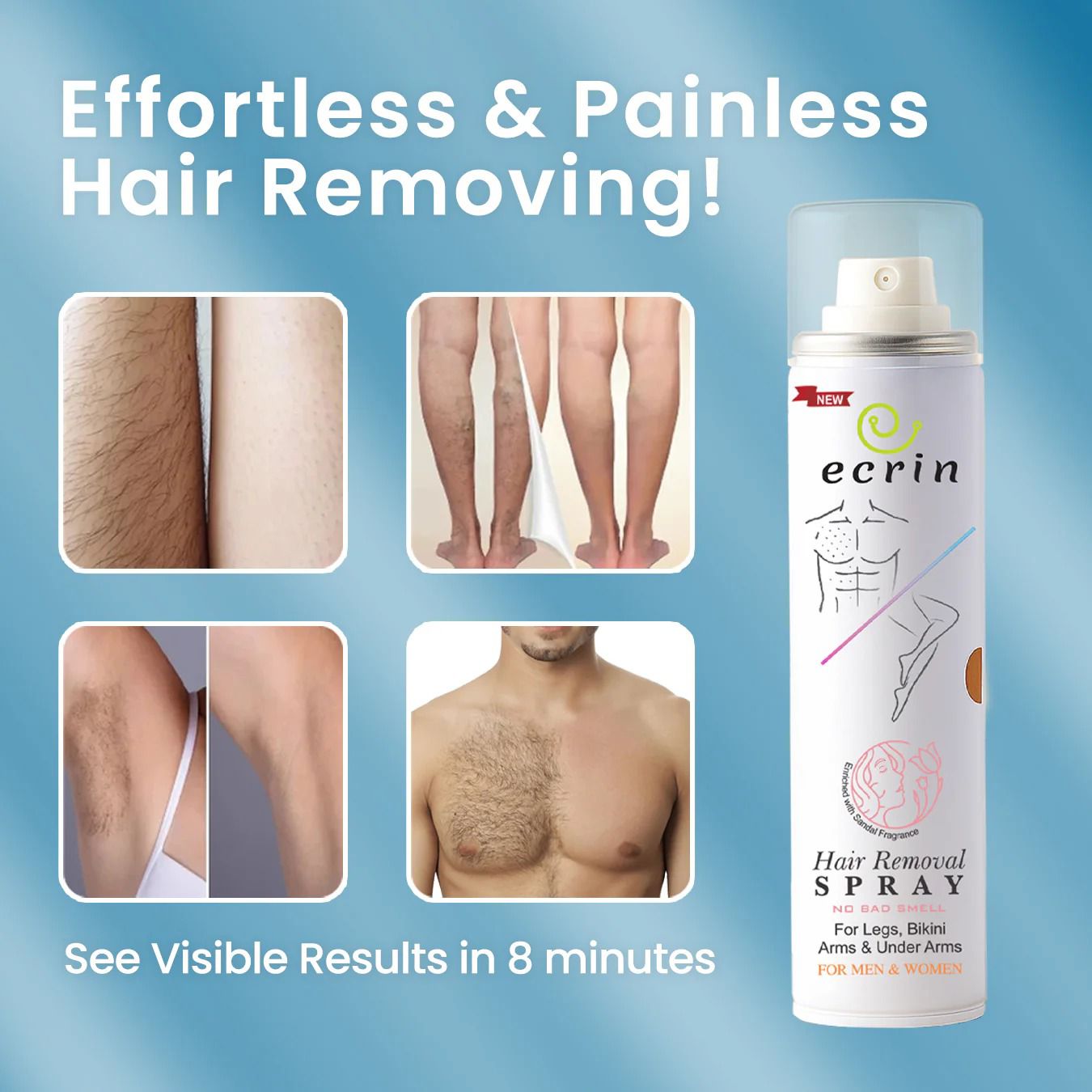 Ecrin Hair Removal Spray — view 1