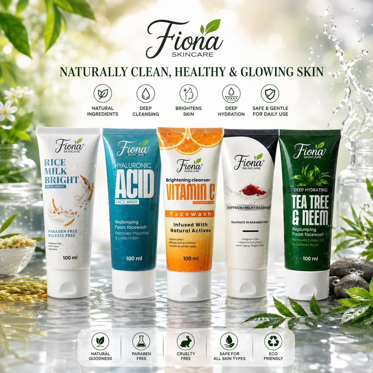 Fiona Skincare Face Wash — view 2
