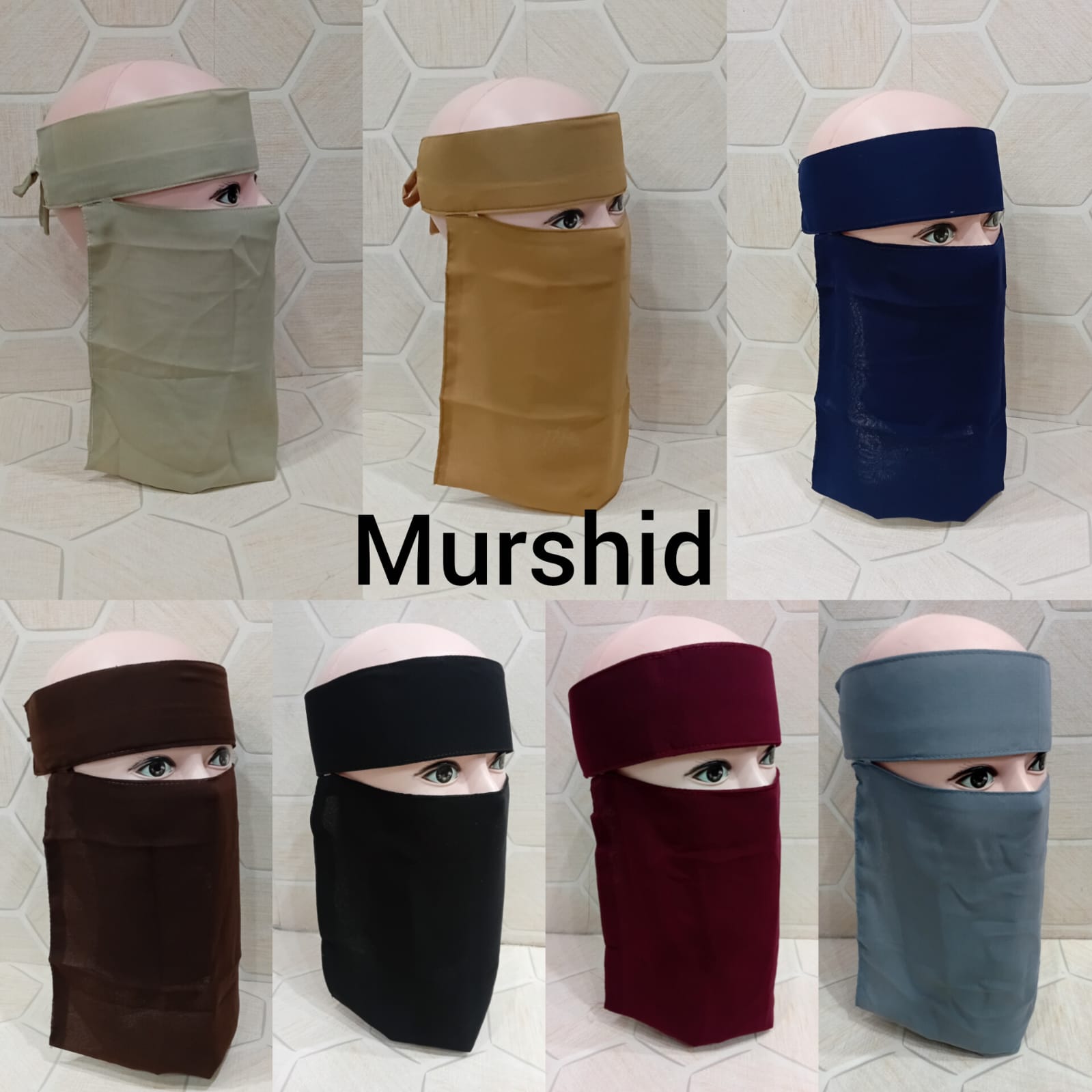 Saudi Niqab Colours – Malai Chiffon — view 2