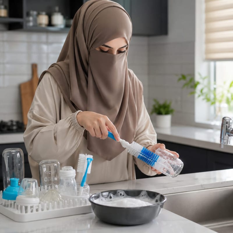 2 Pcs Feeder Cleaning Brush — view 2