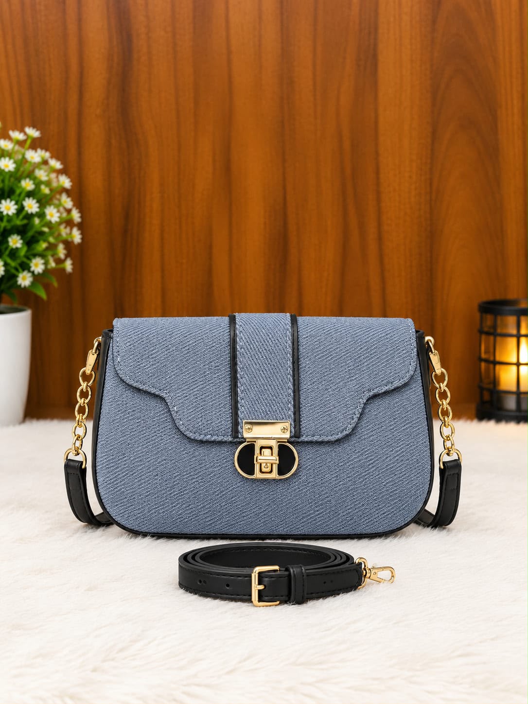 High Quality Flap Crossbody Bag for Girls — view 4