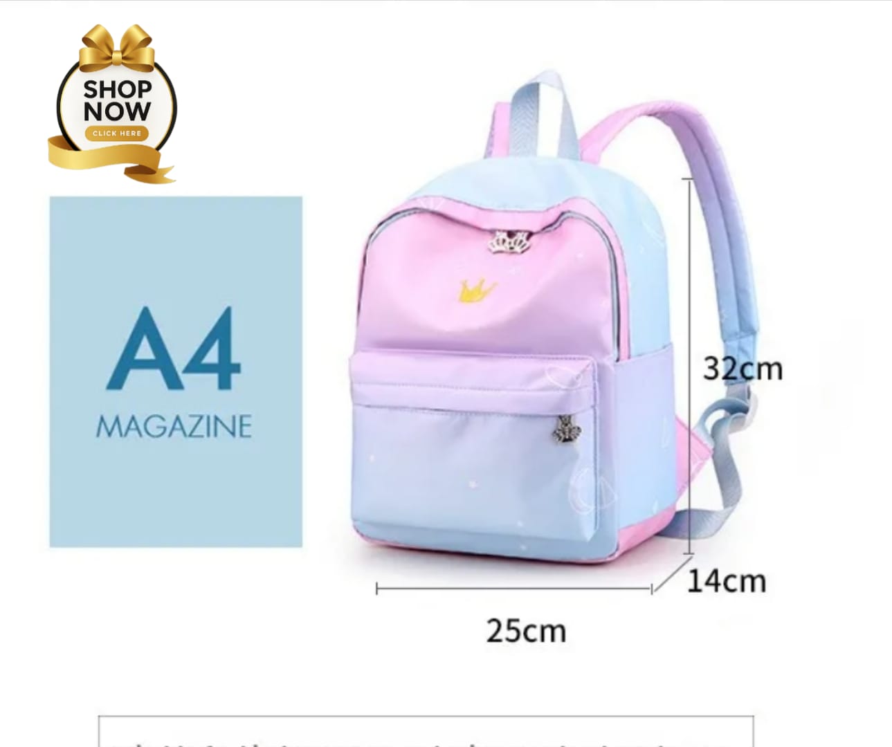 High Quality Imported Backpack & College Bag for Girls — view 5