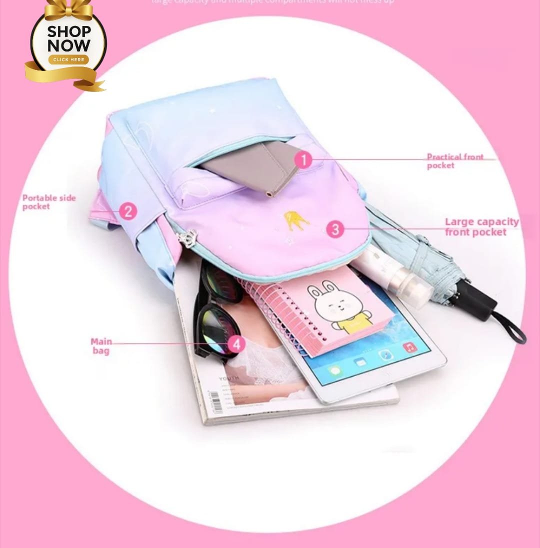 High Quality Imported Backpack & College Bag for Girls — view 7