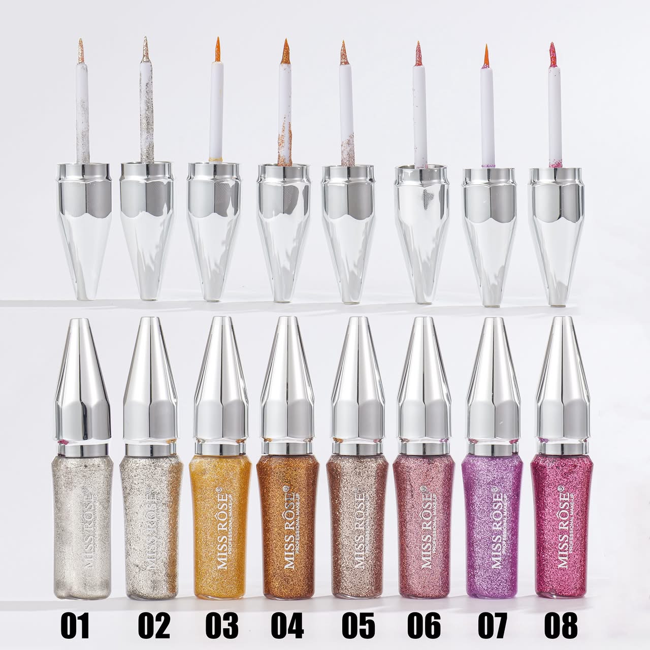 Miss Rose Glitter Eyeliner Set — view 3