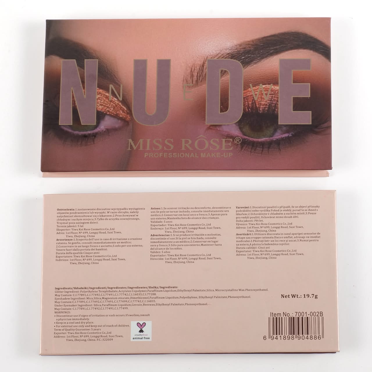 Miss Rose Nude Eyeshadow Palette — view 2