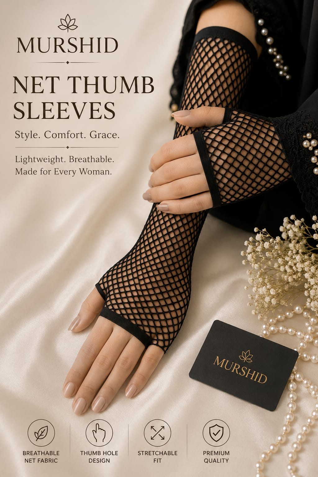 Net Thumb Sleeves (Pair) — view 1