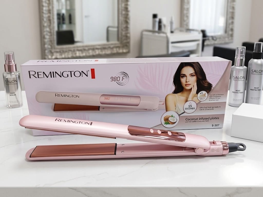 Remington Professional Pink Hair Straightener — view 1