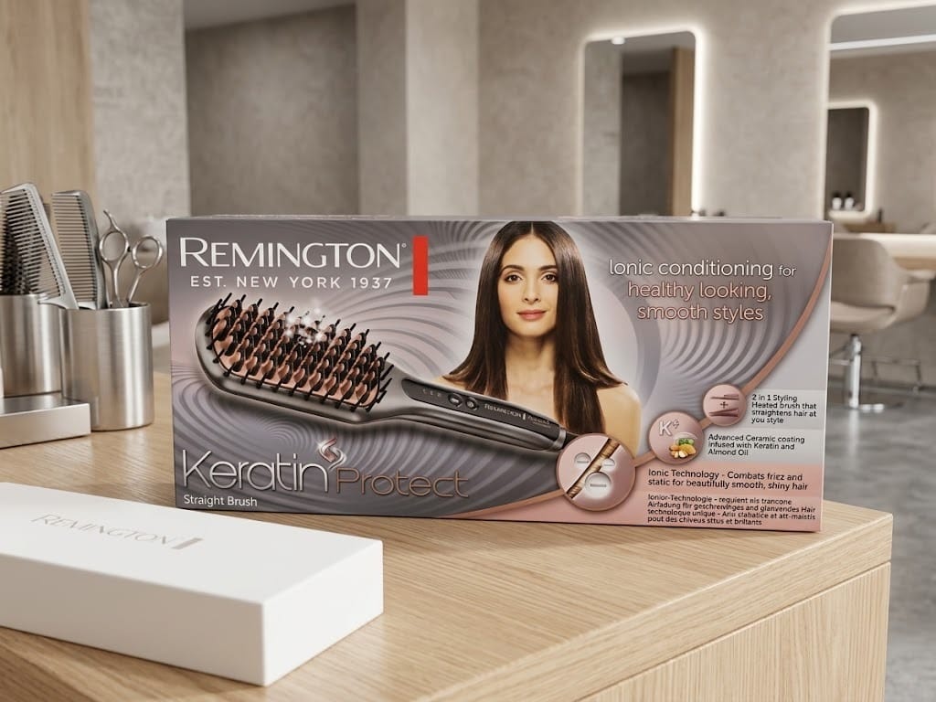 Remington Professional Keratin Hair Straightening Brush — view 1