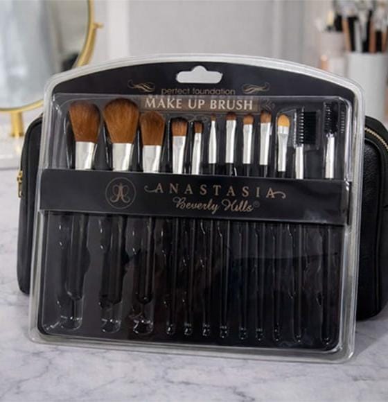 Anastasia Beverly Hills 12pcs Face & Eye Makeup Brush Set — view 2