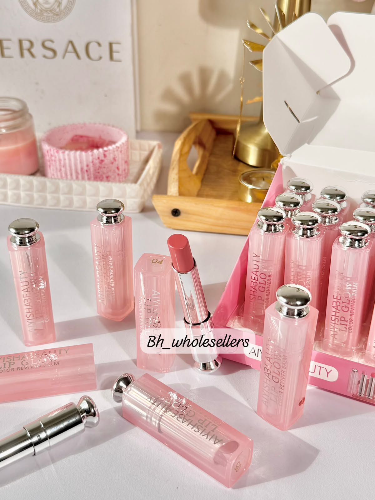 Ayisha Beauty Lip Balm Glow Lipstick (6pcs Set) — view 1