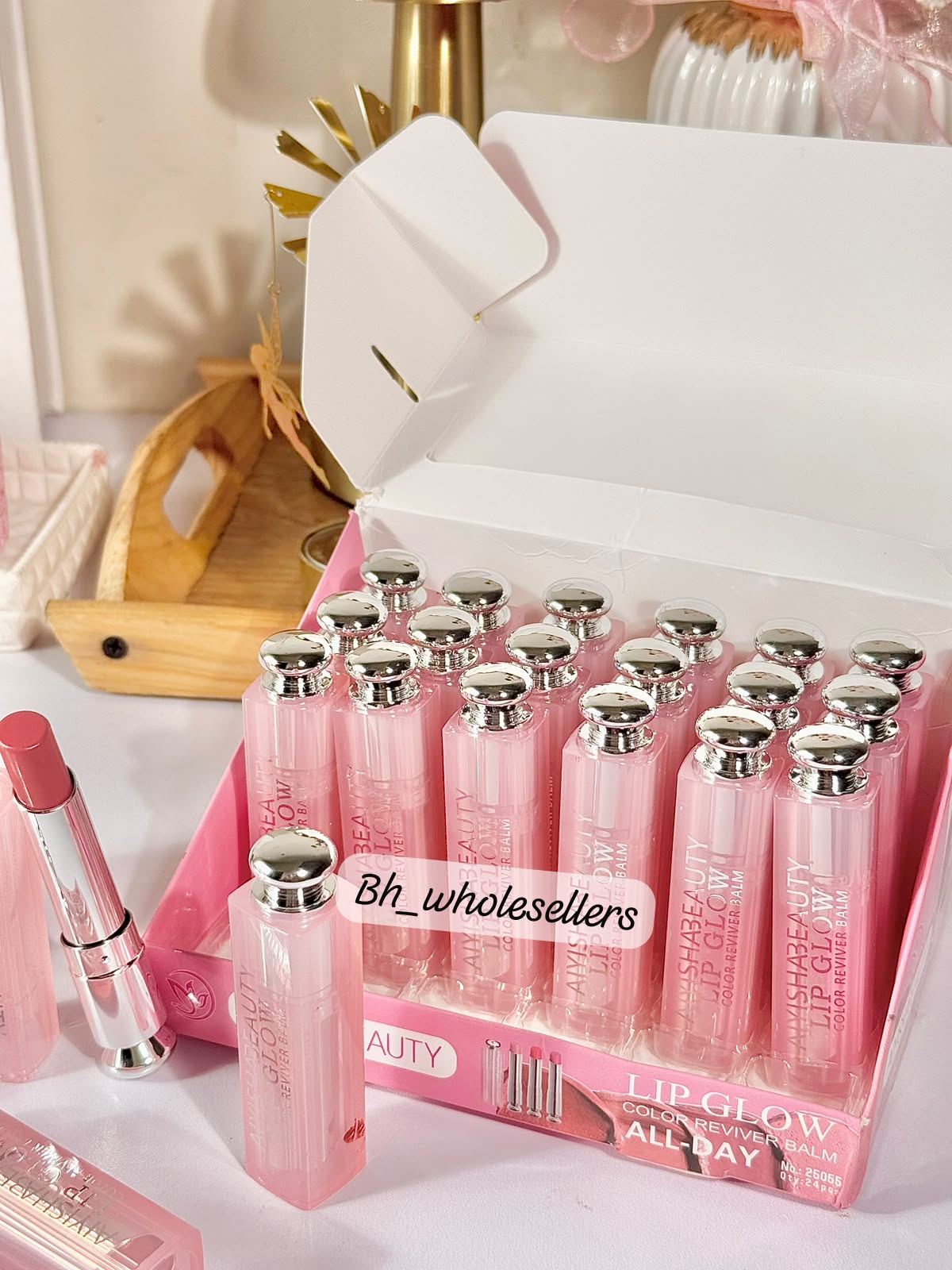 Ayisha Beauty Lip Balm Glow Lipstick (6pcs Set) — view 3