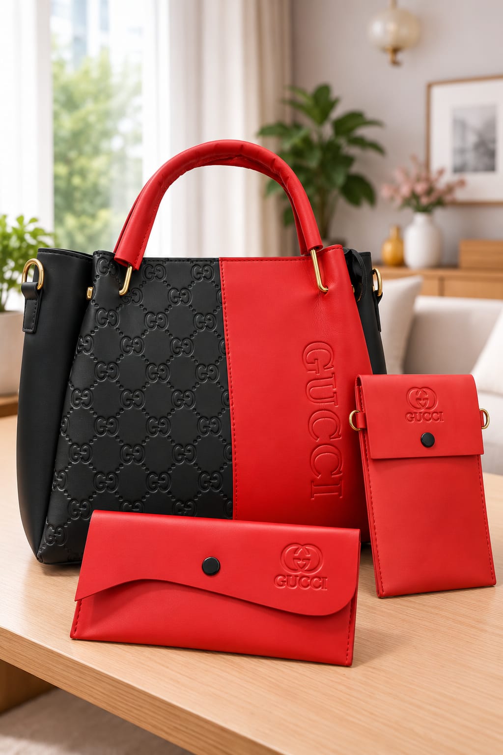 High Quality Handbag & Shoulder Bag Set for Women — view 4
