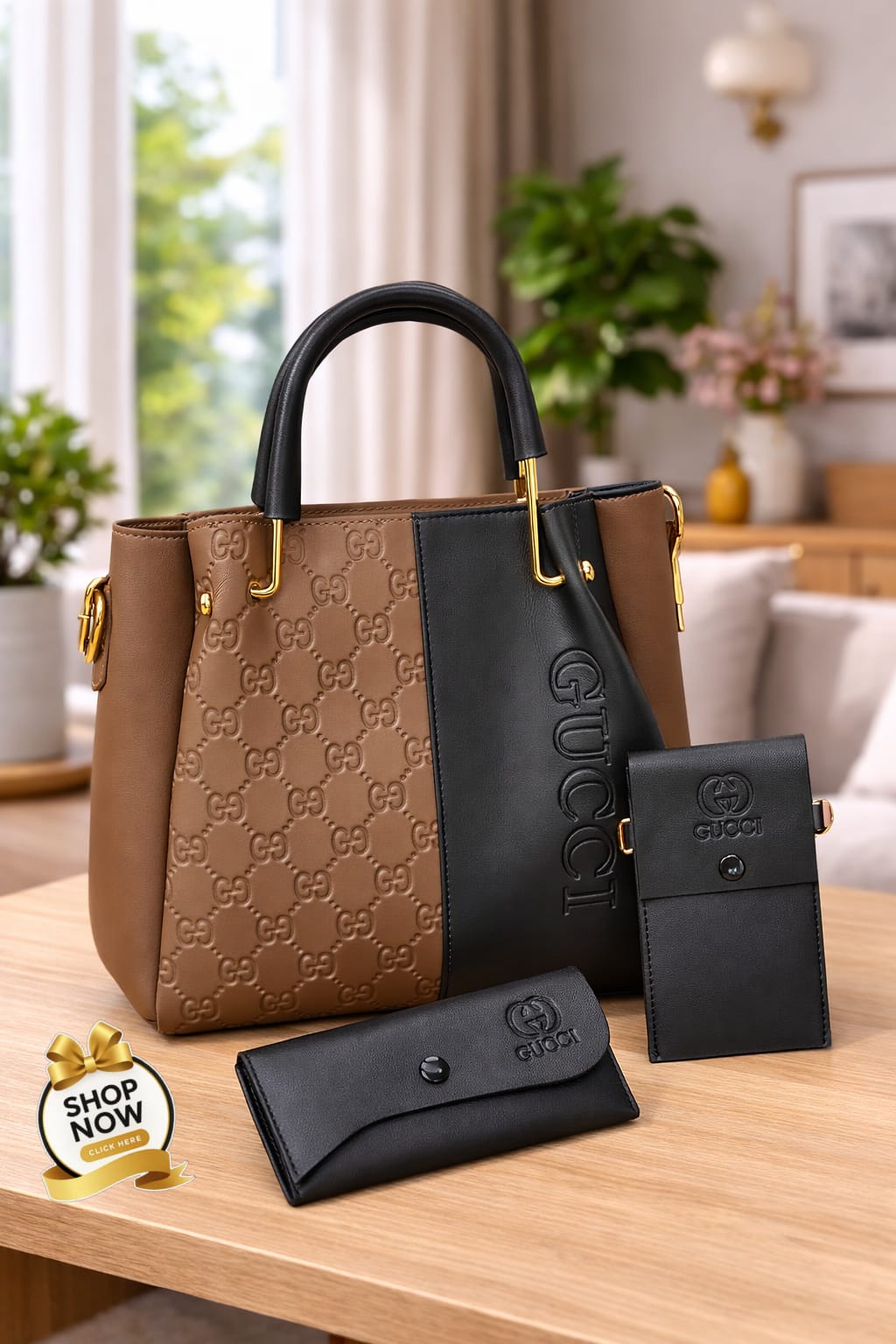 High Quality Handbag & Shoulder Bag Set for Women — view 7