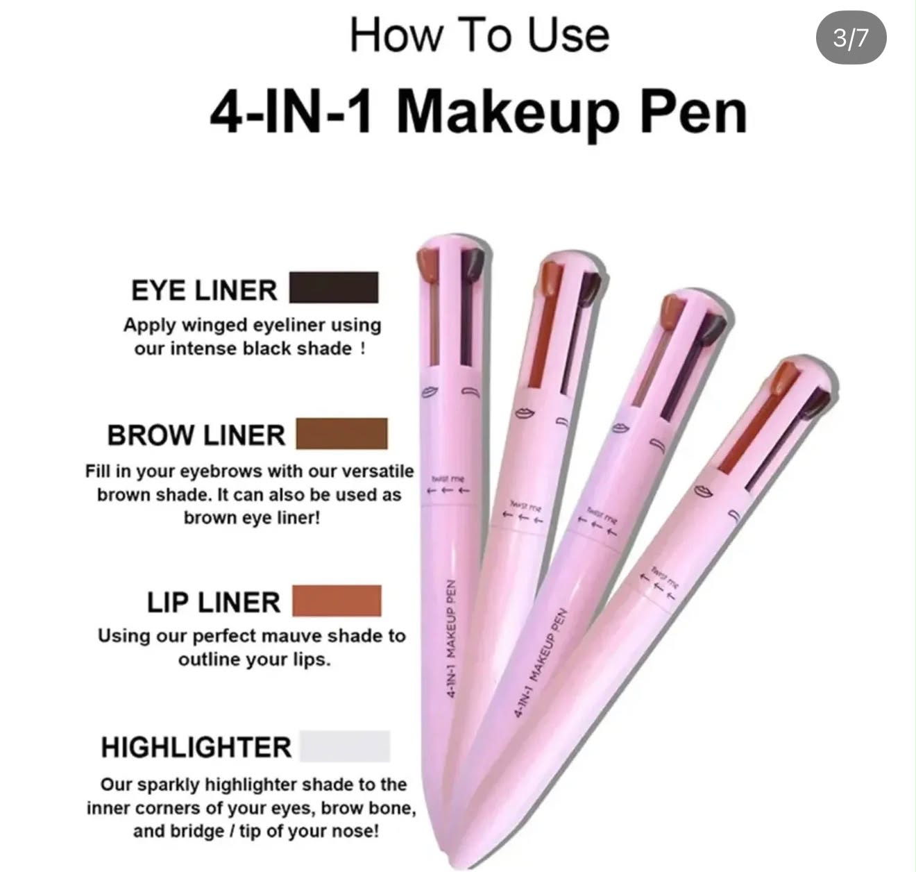 Hudamoji 4-in-1 Makeup Touch Up Pen — view 2