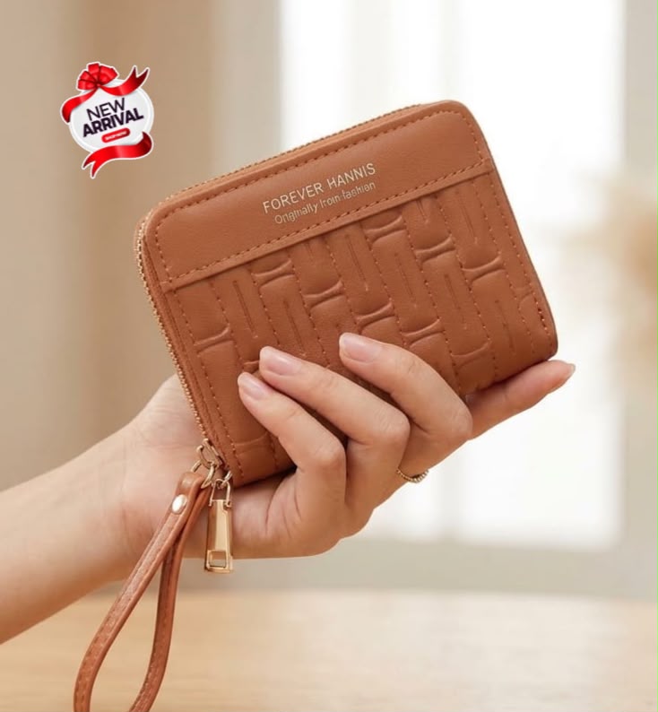 Imported Double Zipper Wallet for Girls — view 1