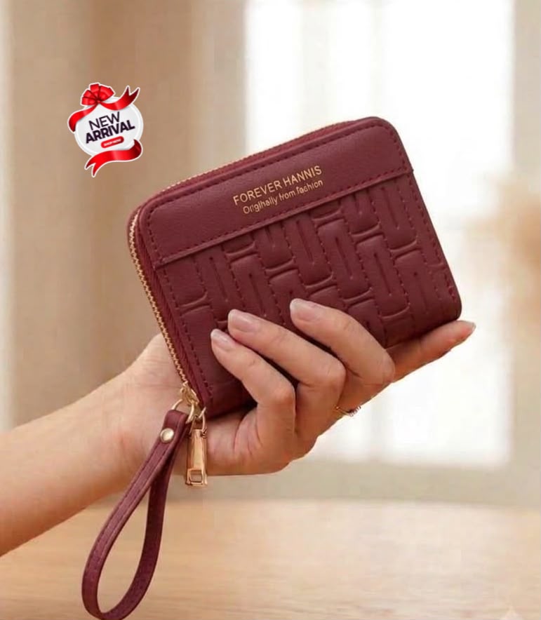 Imported Double Zipper Wallet for Girls — view 3