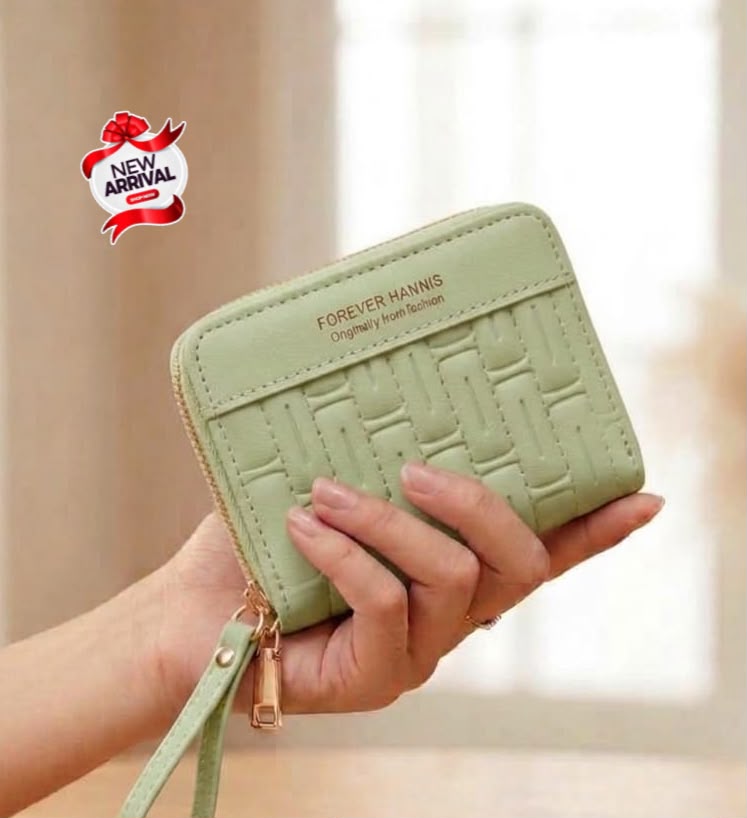 Imported Double Zipper Wallet for Girls — view 4