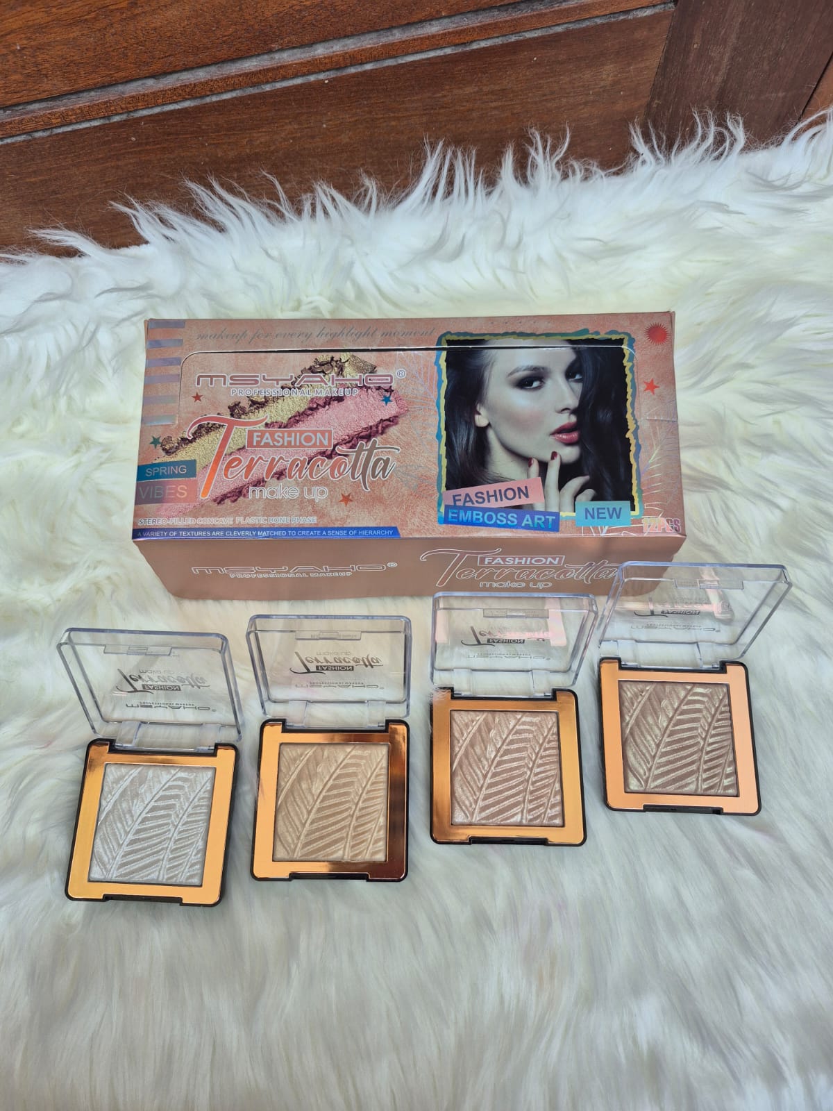 Ms-YAHO Terracotta Highlighter (4pcs Set) — view 2