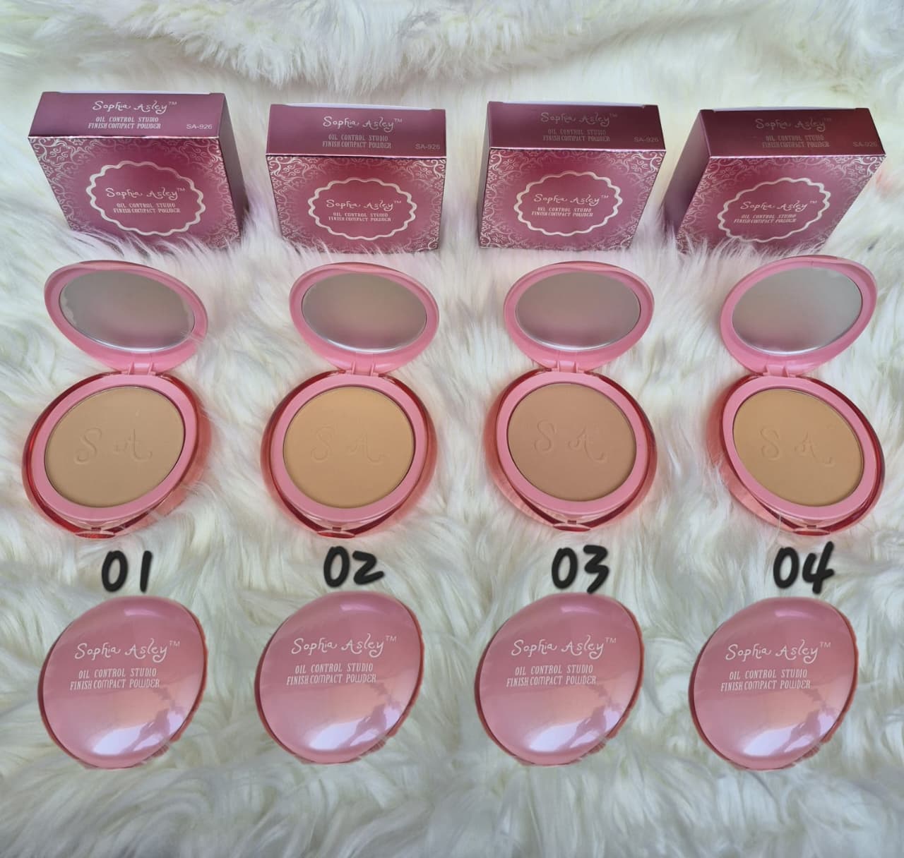 Sophia Asley Oil Control Studio Finish Compact Powder with Puff — view 1