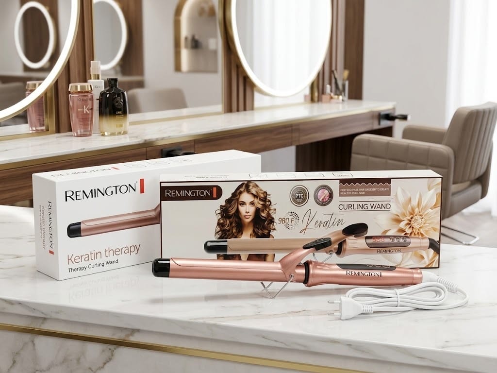 Remington Keratin Curling Iron – Rose Gold — view 1