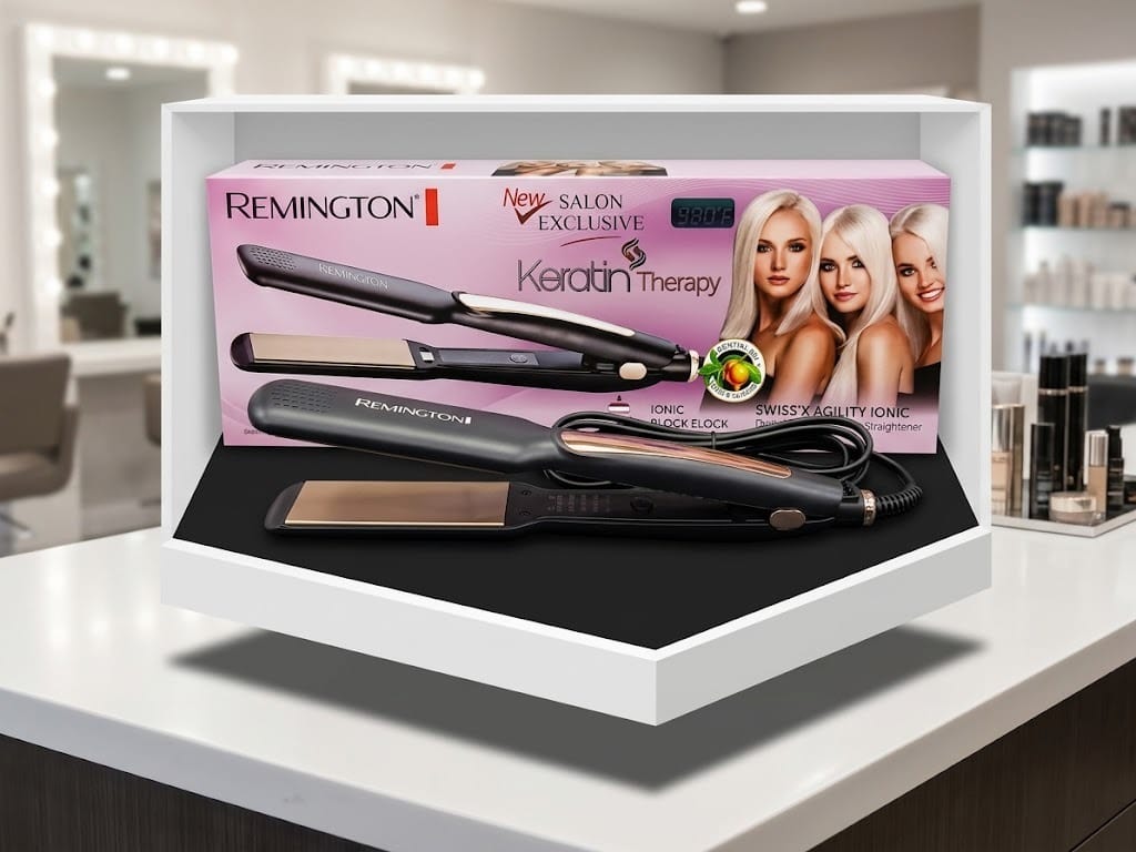 Remington Salon Exclusive Keratin Therapy Straightener — view 1